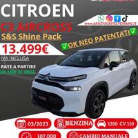 Citroen C3 Aircross PureTech 110 S&S Shine Pack