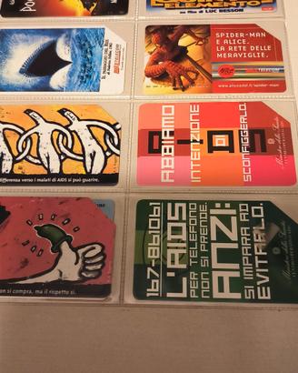 schede telefoniche da collezione 