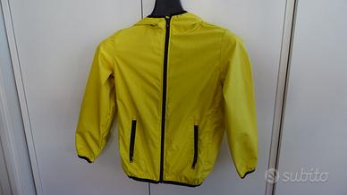 Giubbotto impermeabile tipo K-Way x bambini 8-10 a