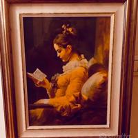 Quadro di Jean-Honorè Fragonard  (Lettrice)