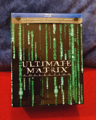 Cofanetto bluray matrix