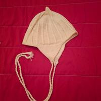 cuffia e camiciola neonato
