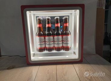 Insegna luminosa gadget Budweiser con striscia led