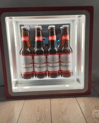 Insegna luminosa gadget Budweiser con striscia led