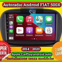 Autoradio CARPLAY wifi 9 pollici FIAT 500X