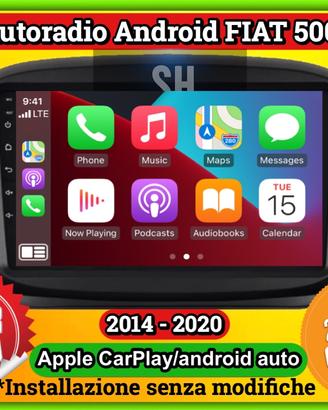 Autoradio CARPLAY wifi 9 pollici FIAT 500X