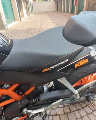 Sella power parts gel ktm duke 390 125 e 200