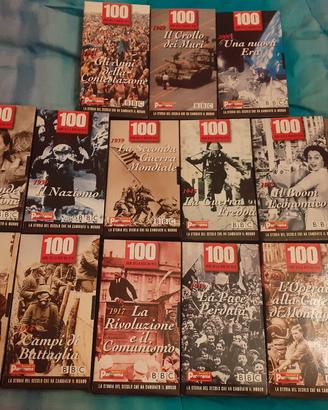 collezione vhs 100 anni della nostra vita