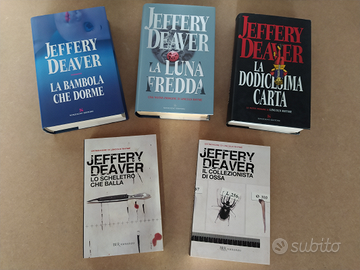 5 splendidi libri di Jeffery Deaver