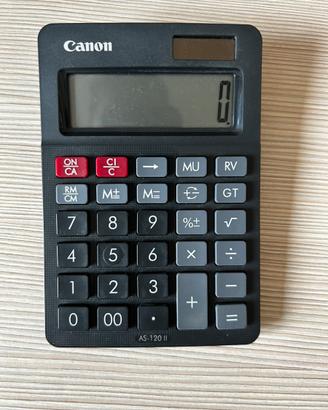 Calcolatrice Canon AS-120 II
