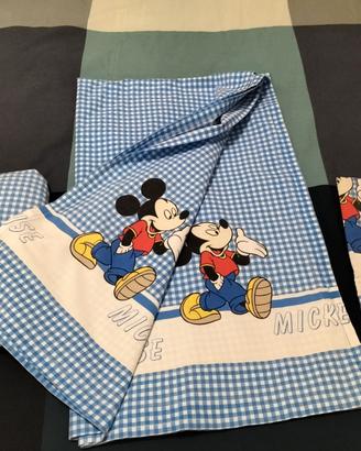 completo Topolino letto singolo bambino 