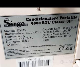 condizionatore portatile Sirge KY-25
