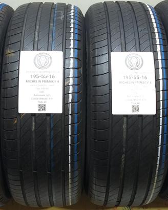 4 GOMME 195 55 16 MICHELIN A70494