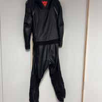 Tuta divisibile pelle/tessuto Dainese