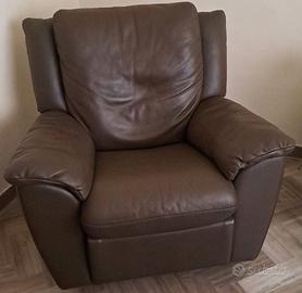Poltrona Recliner Natuzzi Editions B938 in pelle