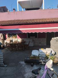 Tenda da sole GIBUS 5.80X2.80 con telo nuovo 