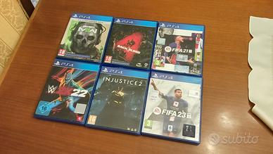 Giochi PS4, Injustice 2, Fifa, Cod MW2, W2k22