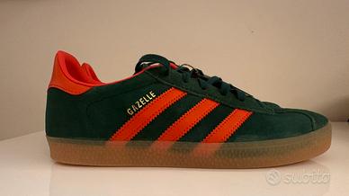 Adidas Gazelle Verde Rosso tg 37 NUOVE Abbigliamento e Accessori In vendita a Parma