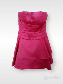 Abito da cerimonia Fuchsia Pierre Cardin con stola