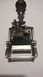 Timbro anni '60 numeratore 000000-999999