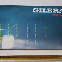 Gilera RX 125 1984 depliant moto originale epoca