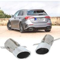 TERMINALI SCARICO MERCEDES W177 18- LOOK A35 AMG