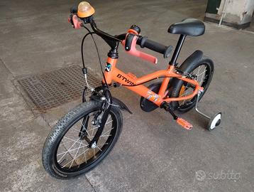 BTWIN Robot 500 - Bicicletta da bambino 14"