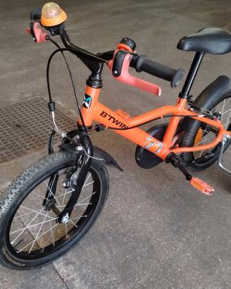 BTWIN Robot 500 - Bicicletta da bambino 14"