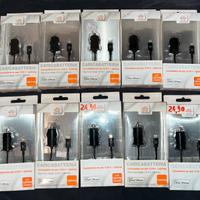 Set 10pz Caricatori Iphone IPad iPod lightning aut