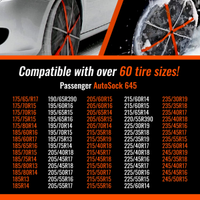 Calze da neve 645 Autosock 225/45 R17 EN16662-1