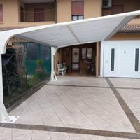 Tettoia copertura x auto senza permesso