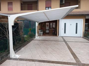 Tettoia copertura x auto senza permesso