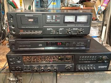 Telefunken  HC 100  Sintoamplifi HC4000 +Giradisch