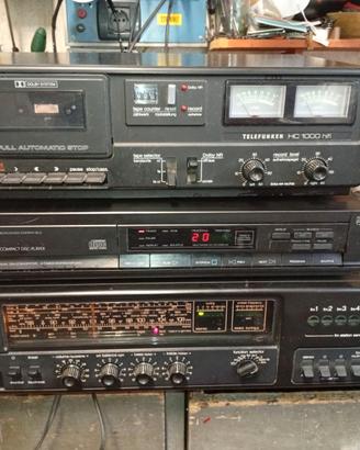 Telefunken  HC 100  Sintoamplifi HC4000 +Giradisch