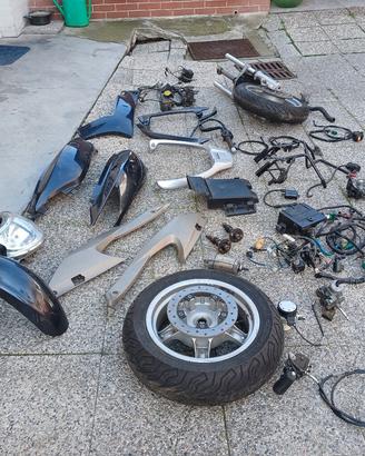 ricambi scooter kimko xciting 500