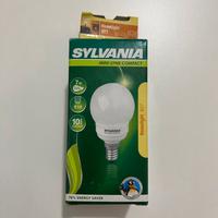 2 Lampadine Sylvania Mini-Lynx compact 7W E27 827