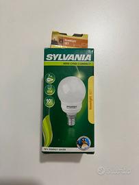 2 Lampadine Sylvania Mini-Lynx compact 7W E27 827