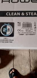 Scopa elettr a vapore rowenta RY7591 clean e steam