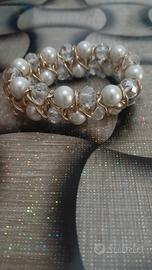 bracciale perle  donna