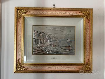 Quadro in argento 925 - Castellano Acca Marina
