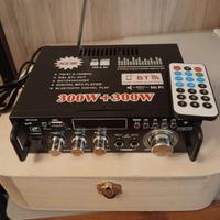 Amplificatore di potenza 300+300W