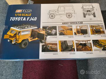 Modellino elttrico fuoristrada  Land Cruiser FJ40