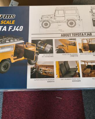 Modellino elttrico fuoristrada  Land Cruiser FJ40