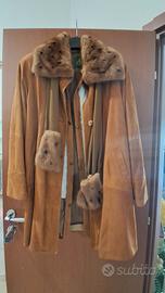 Giacca donna vera pelle e pelliccia