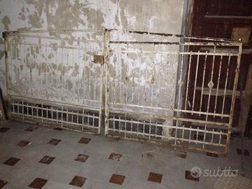 Cancello e cancelletto in ferro