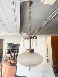 Lampadario anni 70