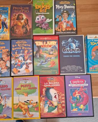 Cassette VHS cartoni Walter Disney