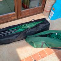 Gazebo esterno verde 3 x 3