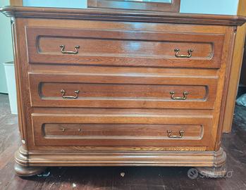 Cassettiera in legno 