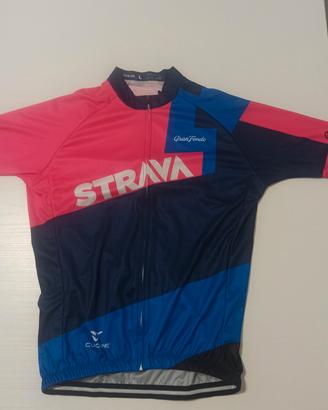 maglietta ciclismo Strava